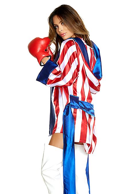 sexy boxer costume|Forplay womens Get 'Em Champ Sexy Boxer Costume.